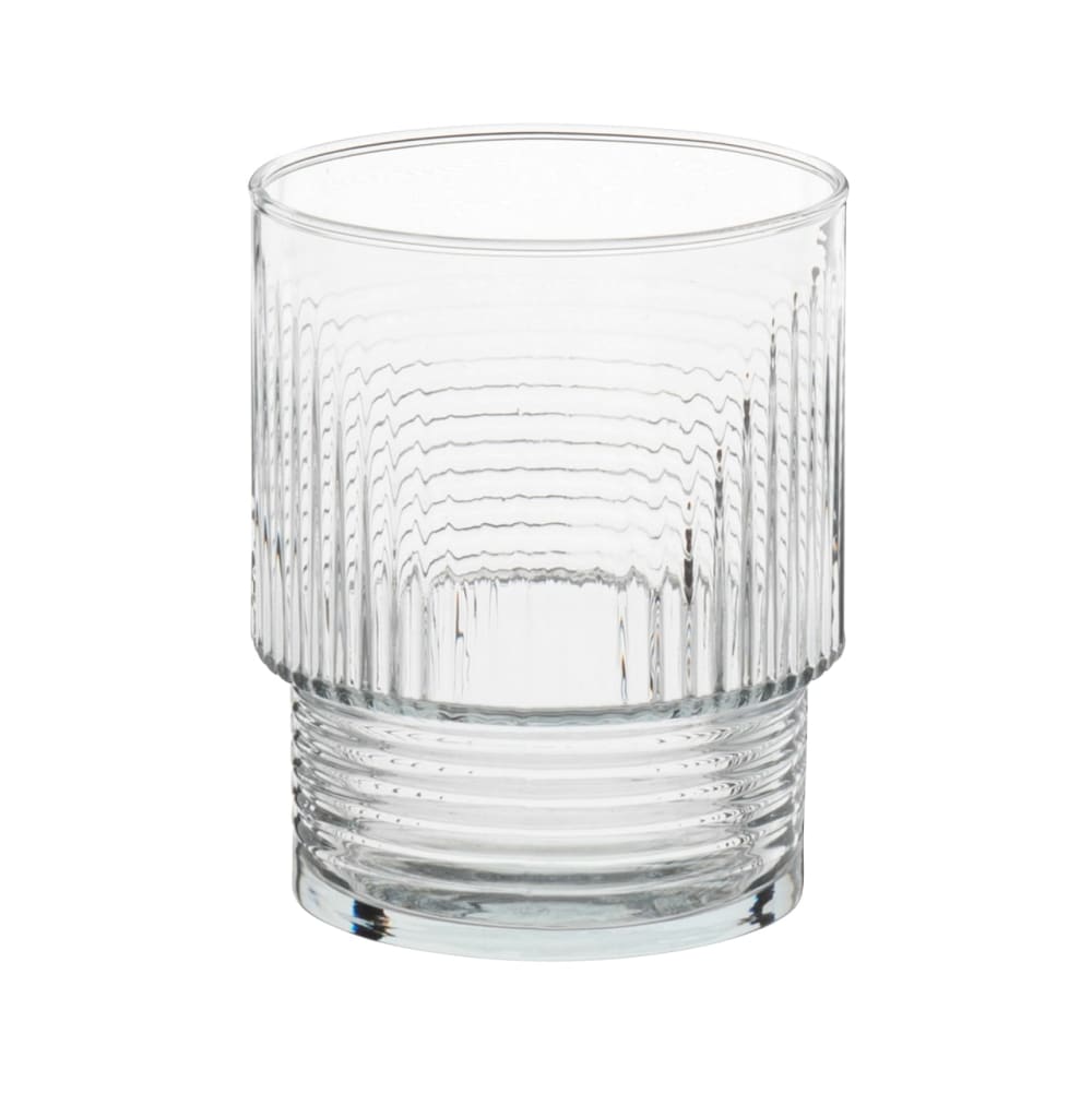 Gobelet en verre transparent