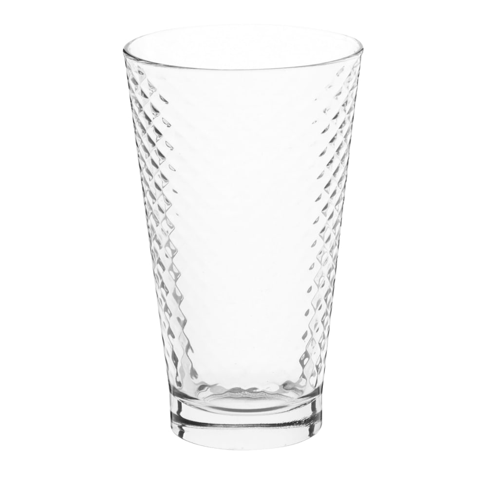 Gobelet haut en verre transparent