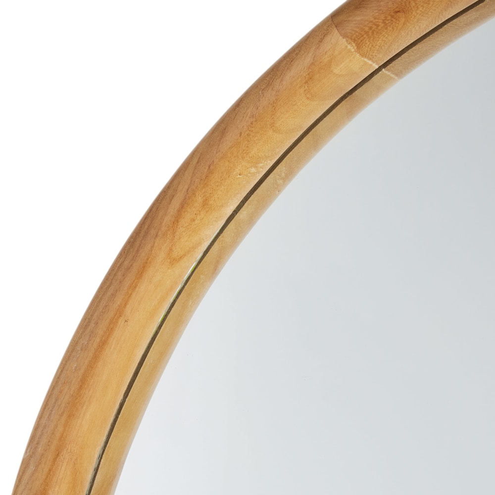 Grand miroir en bois de paulownia, 80x180 cm