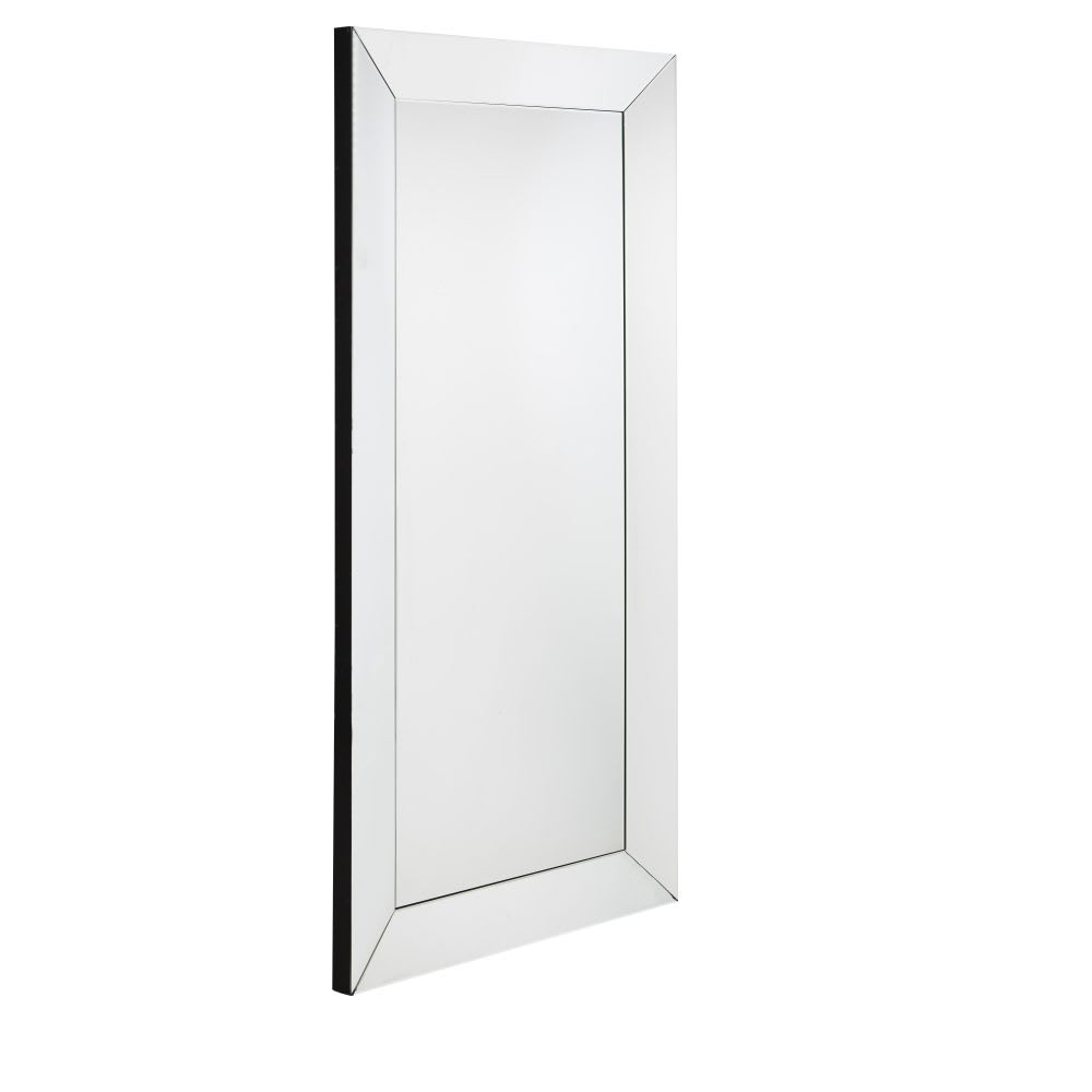 Grand miroir rectangulaire argenté, 80x165 cm - Maisons Du Monde