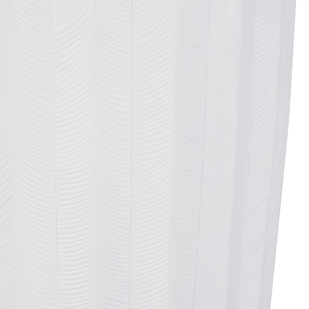 Grand vase en résine blanc cassé H80