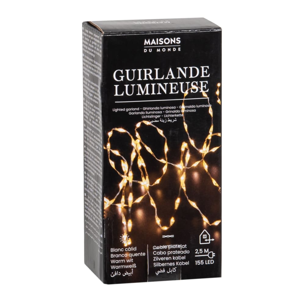 Guirlande de Noël lumineuse L250