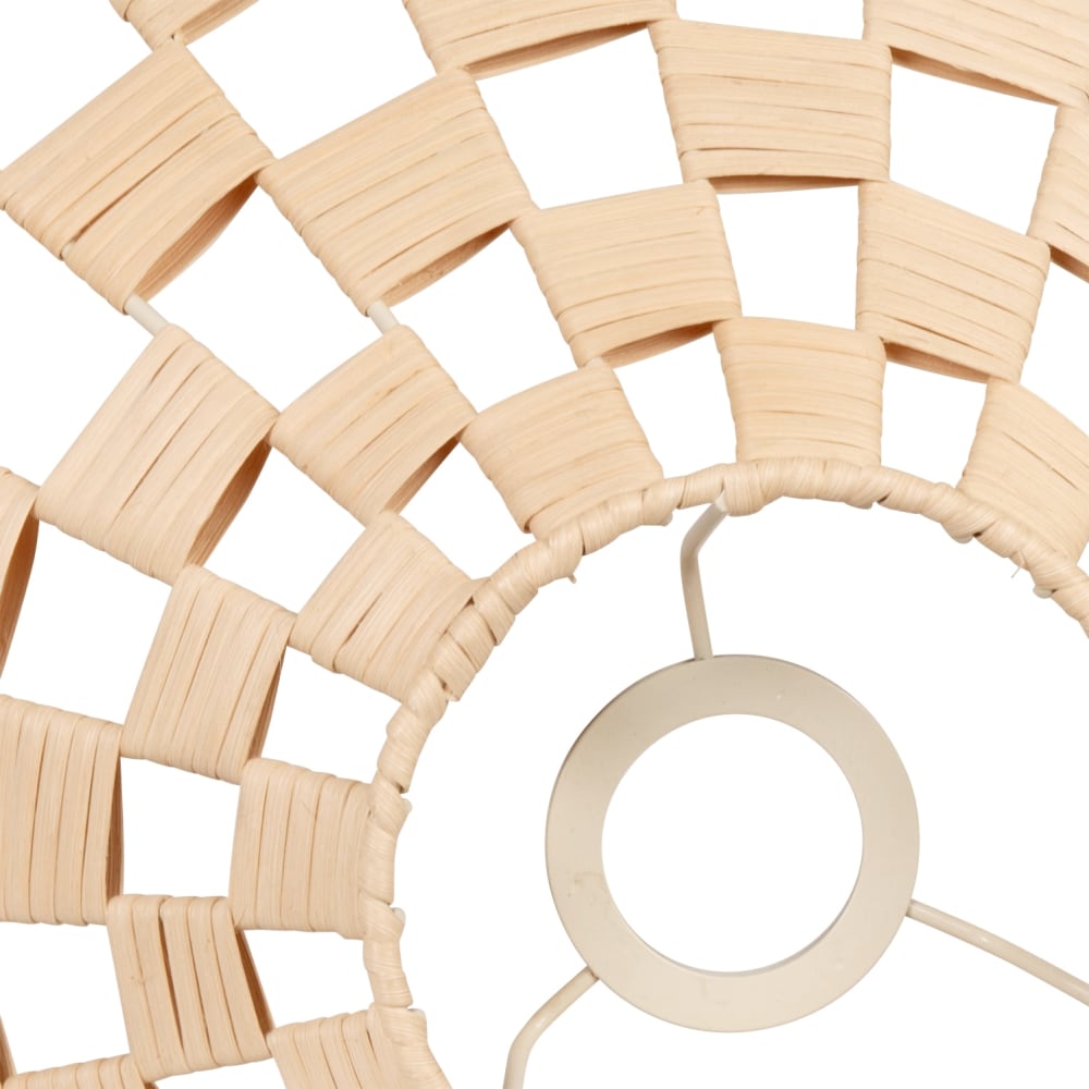 Hängeleuchte aus Rattan mit Schachbrettmuster - Maisons Du Monde