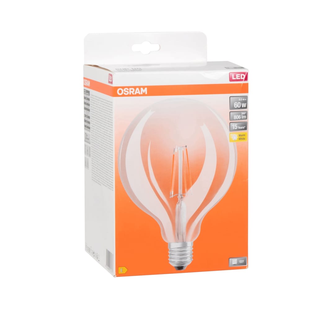 Heldere bolvormige E27 ledlamp 60W - Maisons Du Monde