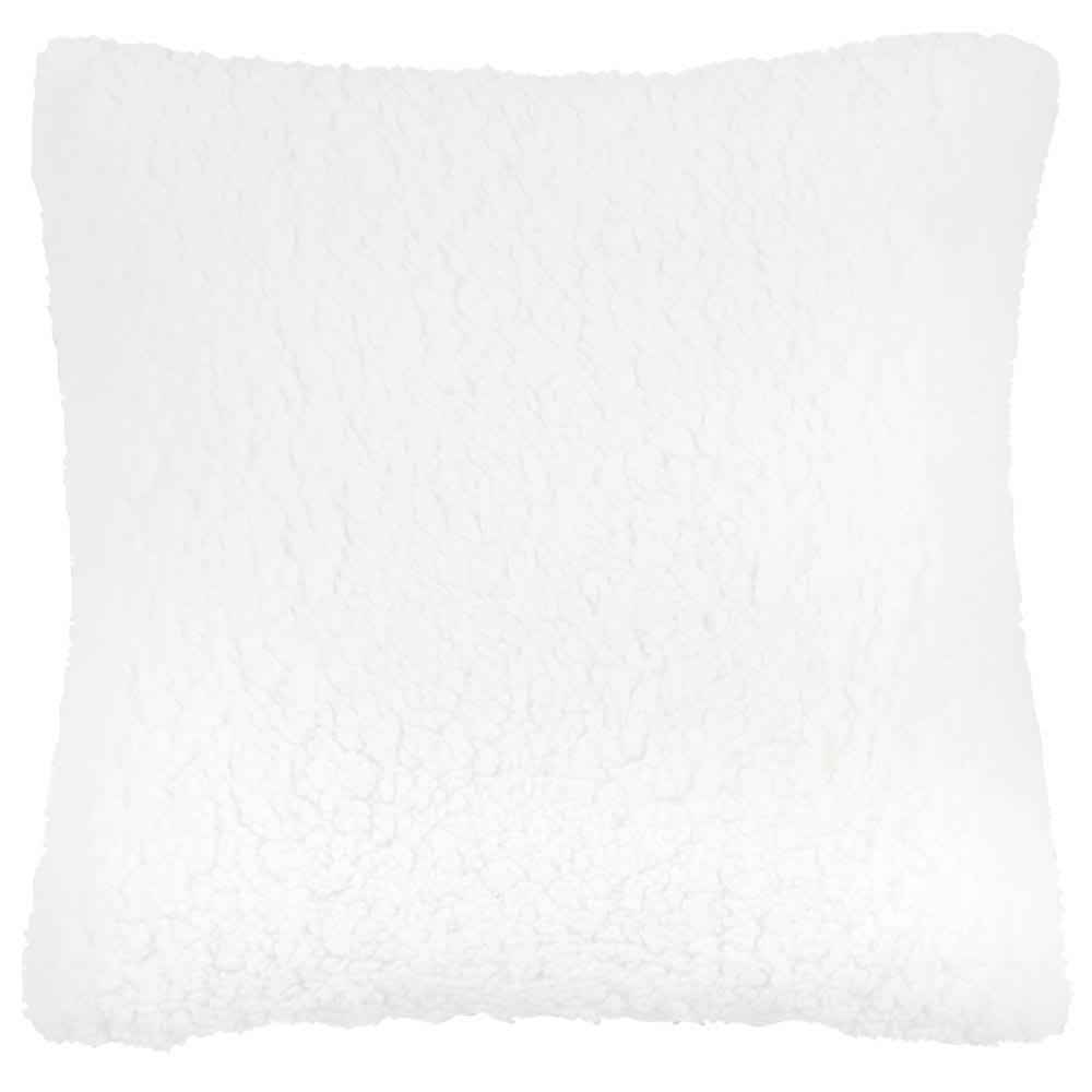 Housse de coussin blanche, 40x40