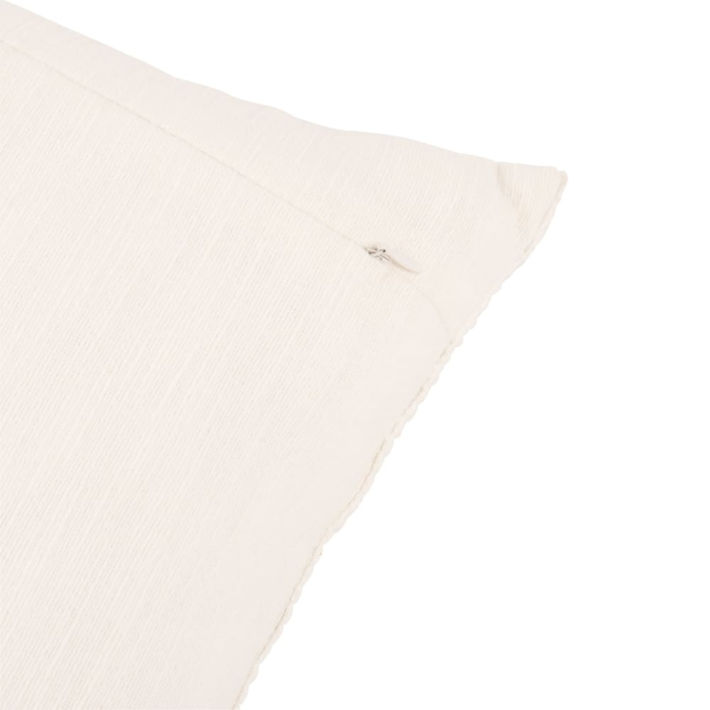 Housse de coussin blanche 50x30 — vue 4