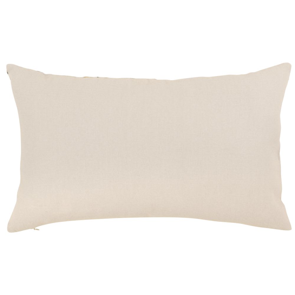 Housse de coussin en coton biologique motif floral 30x50 — vue 3