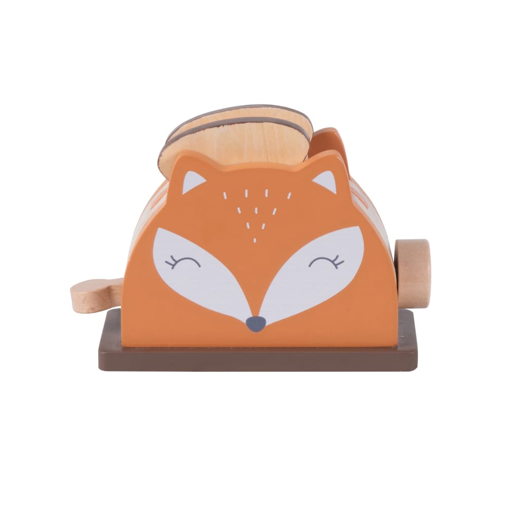Jeu grille-pain renard orange, marron et blanc - Maisons du Monde