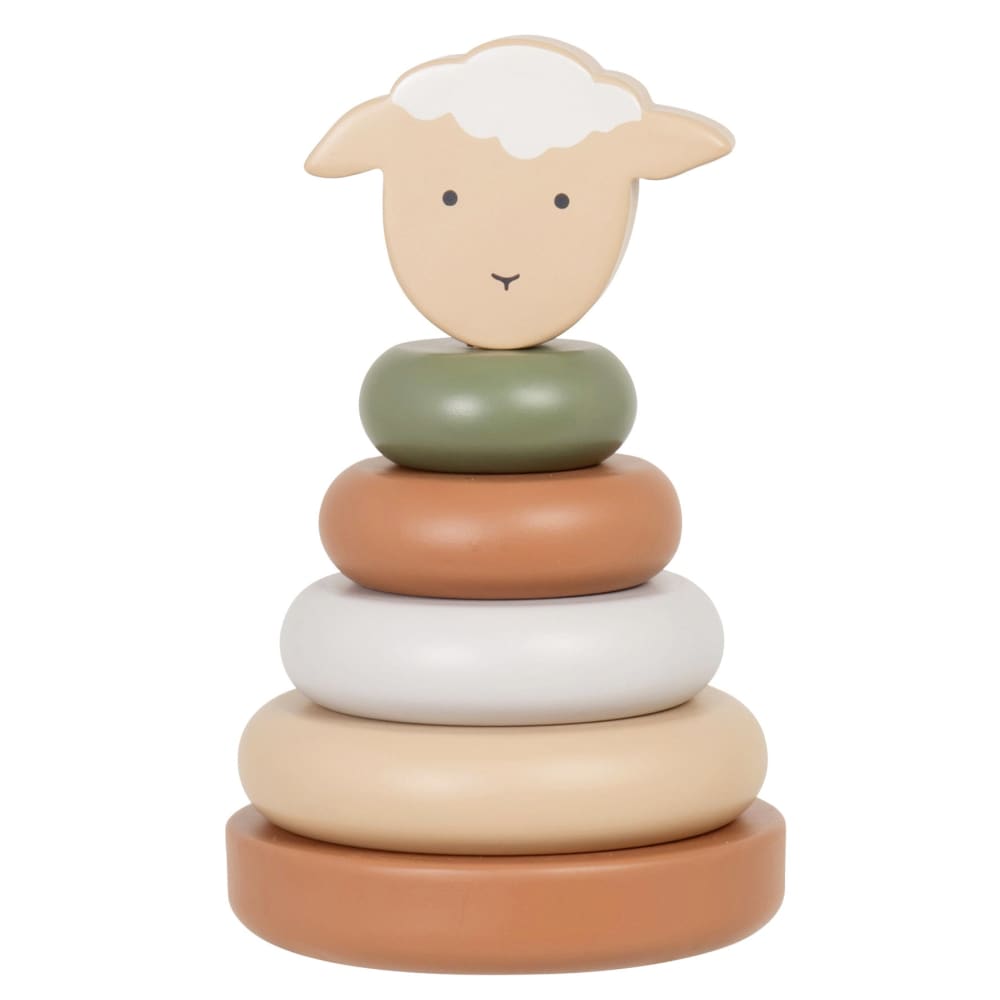 Maisons du Monde - Jouet bébé tour à empiler multicolore