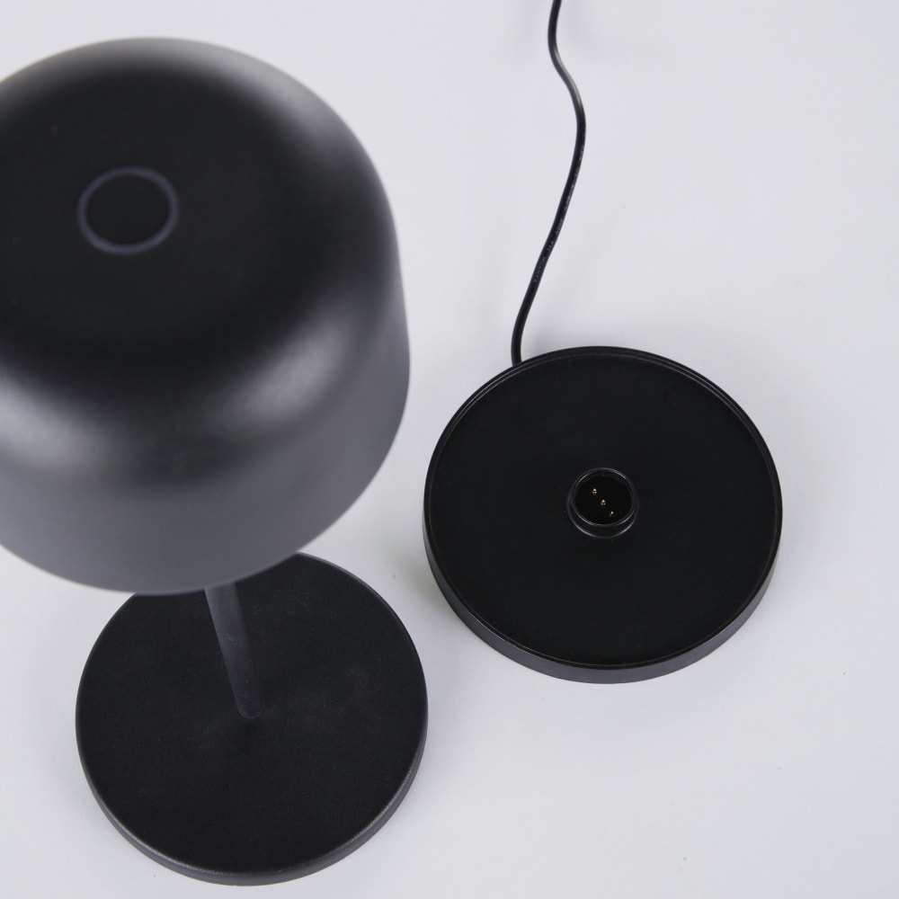 Kabellose Außenlampe, schwarz - Maisons Du Monde