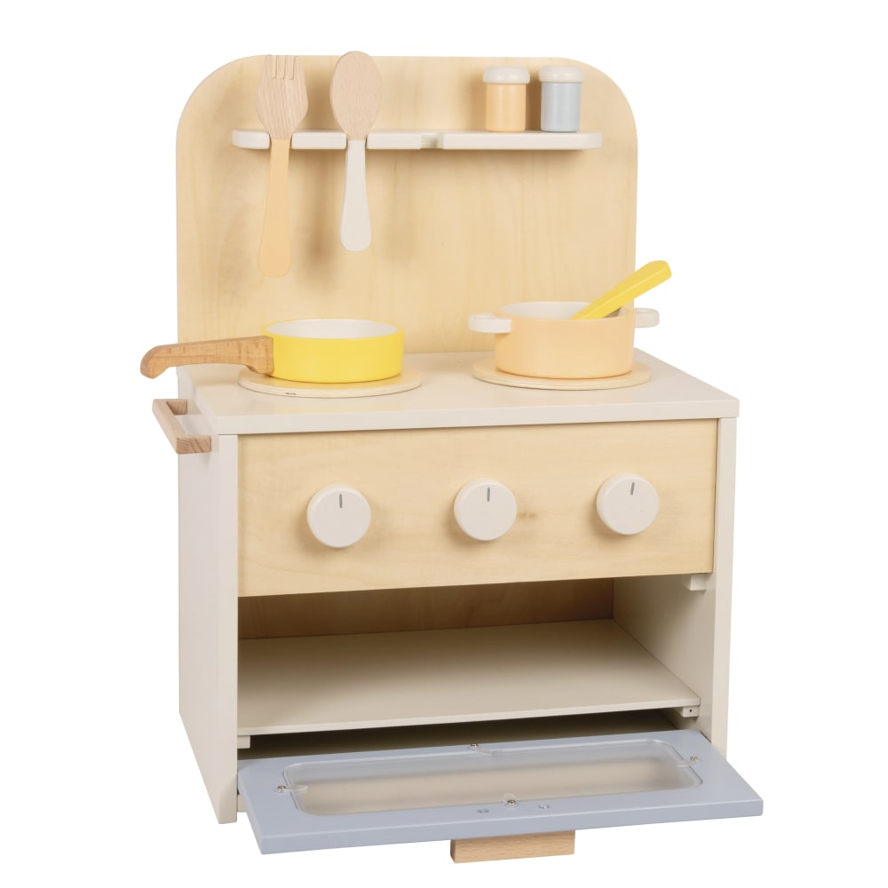 Kinderküche aus Holz mit Zubehör, mehrfarbig - Maisons Du Monde
