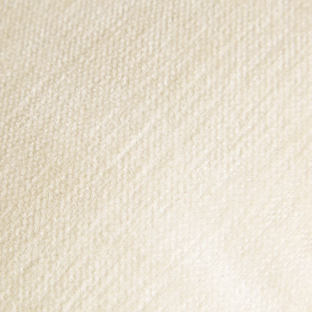 Kissen aus recyceltem Polyestersamt mit Antik-Effekt ecru 45x45 -