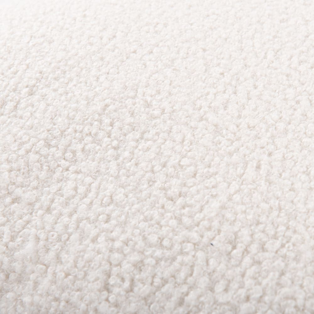 Kissen mit Bouclé-Bezug, ecru 60x60cm - Maisons Du Monde