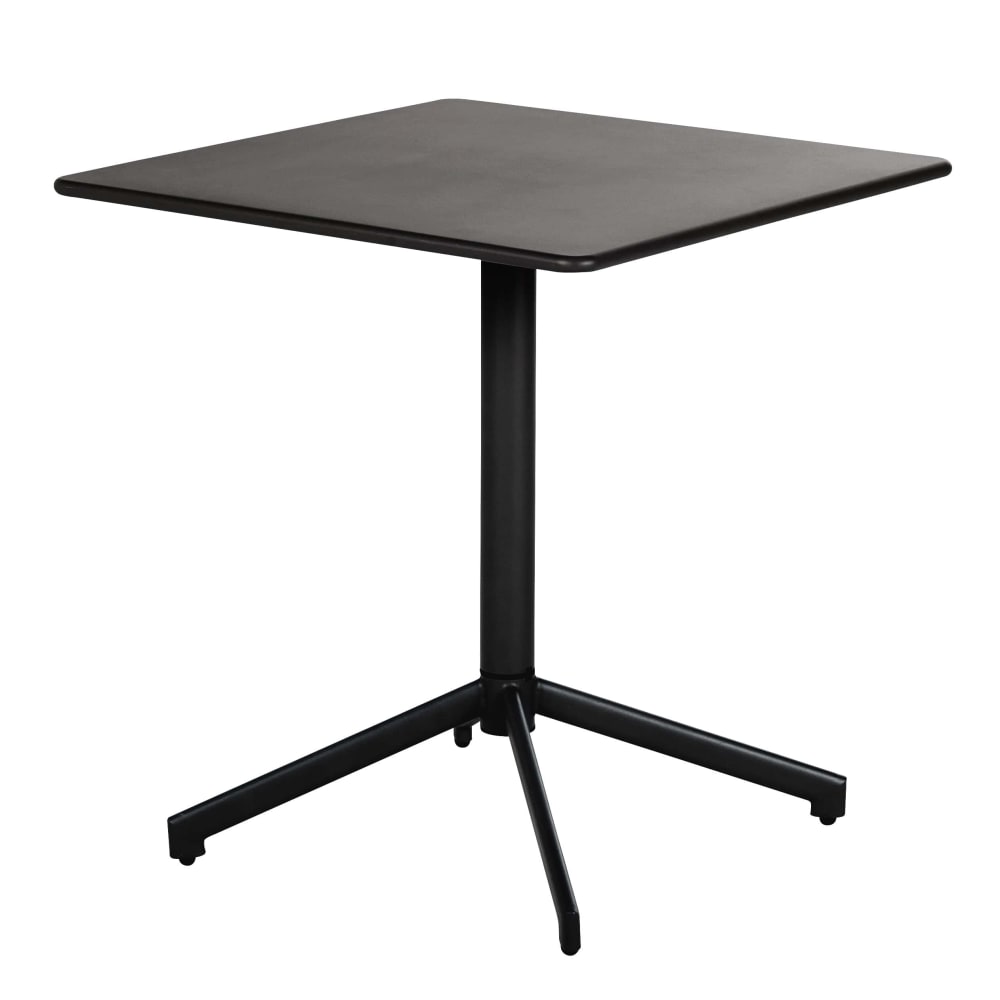 Klappbarer Outdoor-Tisch aus schwarzem Stahl 70cm - Maisons Du