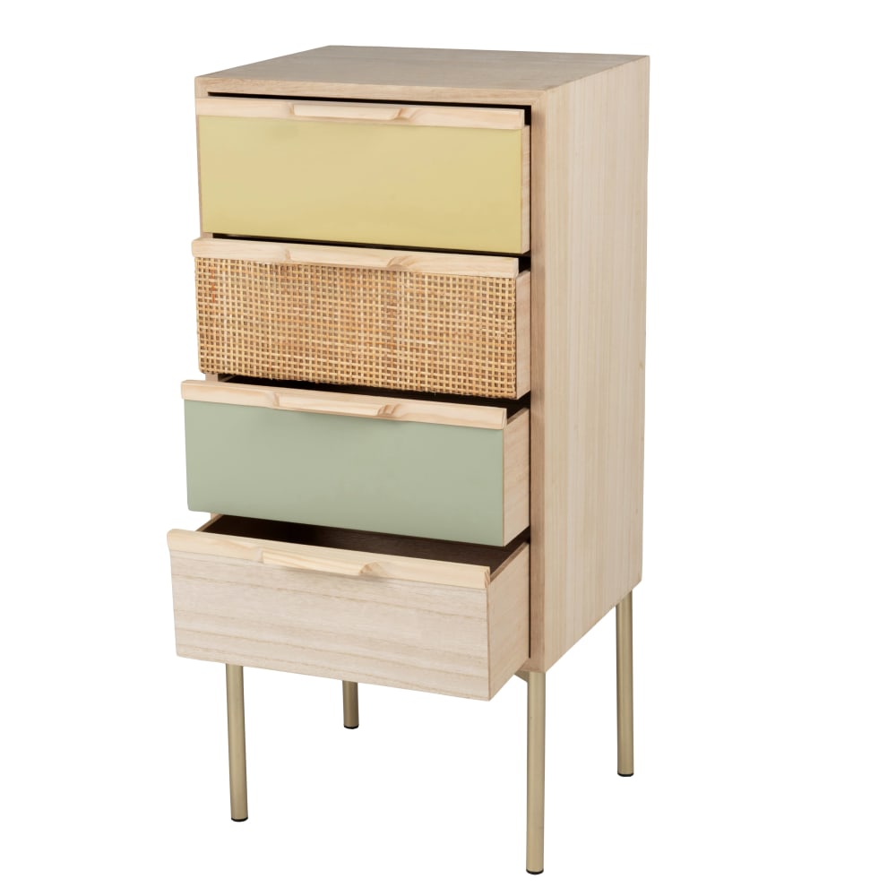 Kleinmöbel mit 4Schubladen, mehrfarbig - Maisons Du Monde