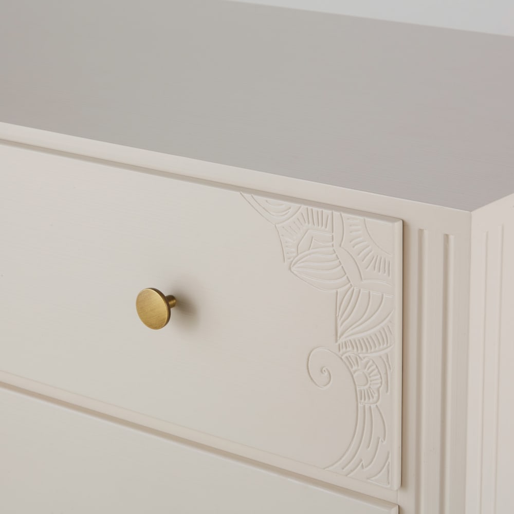 Kommode mit 3 Schubladen, cremeweiß, B90 - Maisons Du Monde