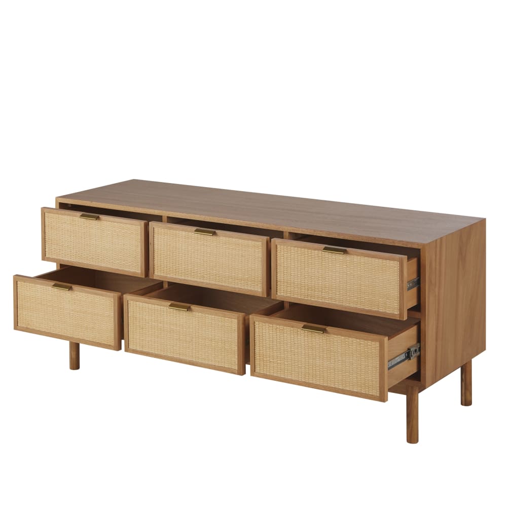 Kommode mit 6 Schubladen, 140 cm breit - Maisons Du Monde