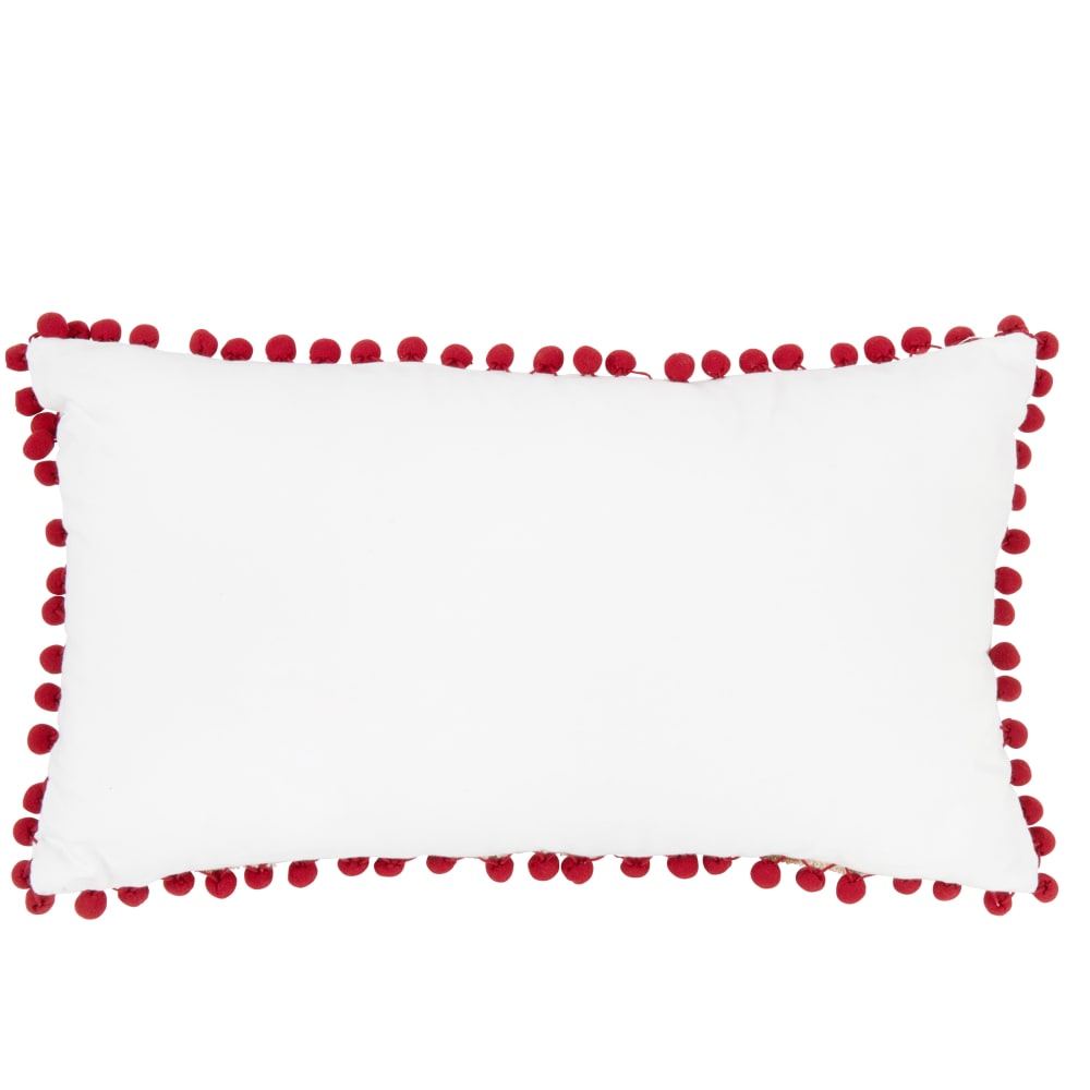 Kussenhoes met herten en kerstthema, meerkleurig, 50 x 30 cm - Maisons Du Monde