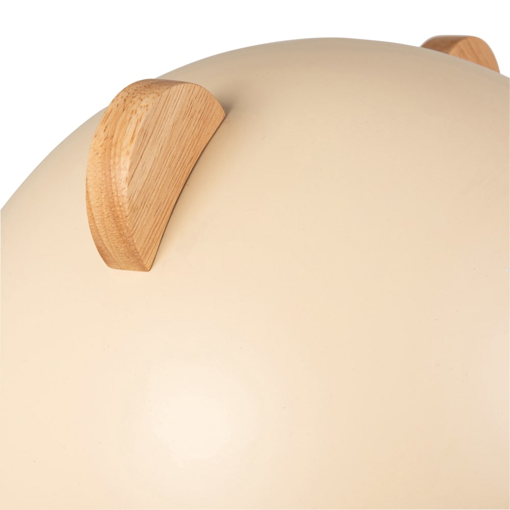 Lampadaire en bois d'hévéa beige avec oreilles H141 - Maisons du Monde