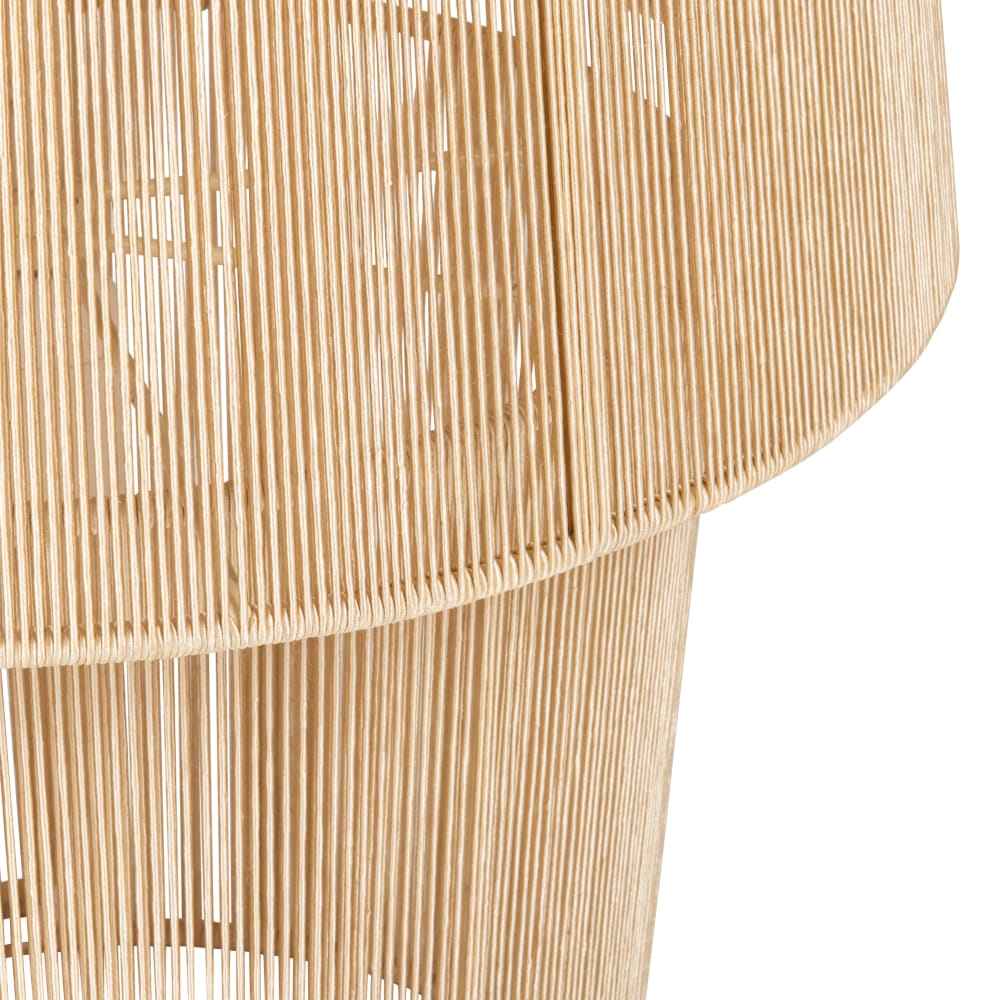 Lampadaire en corde de coton H111 - Maisons du Monde