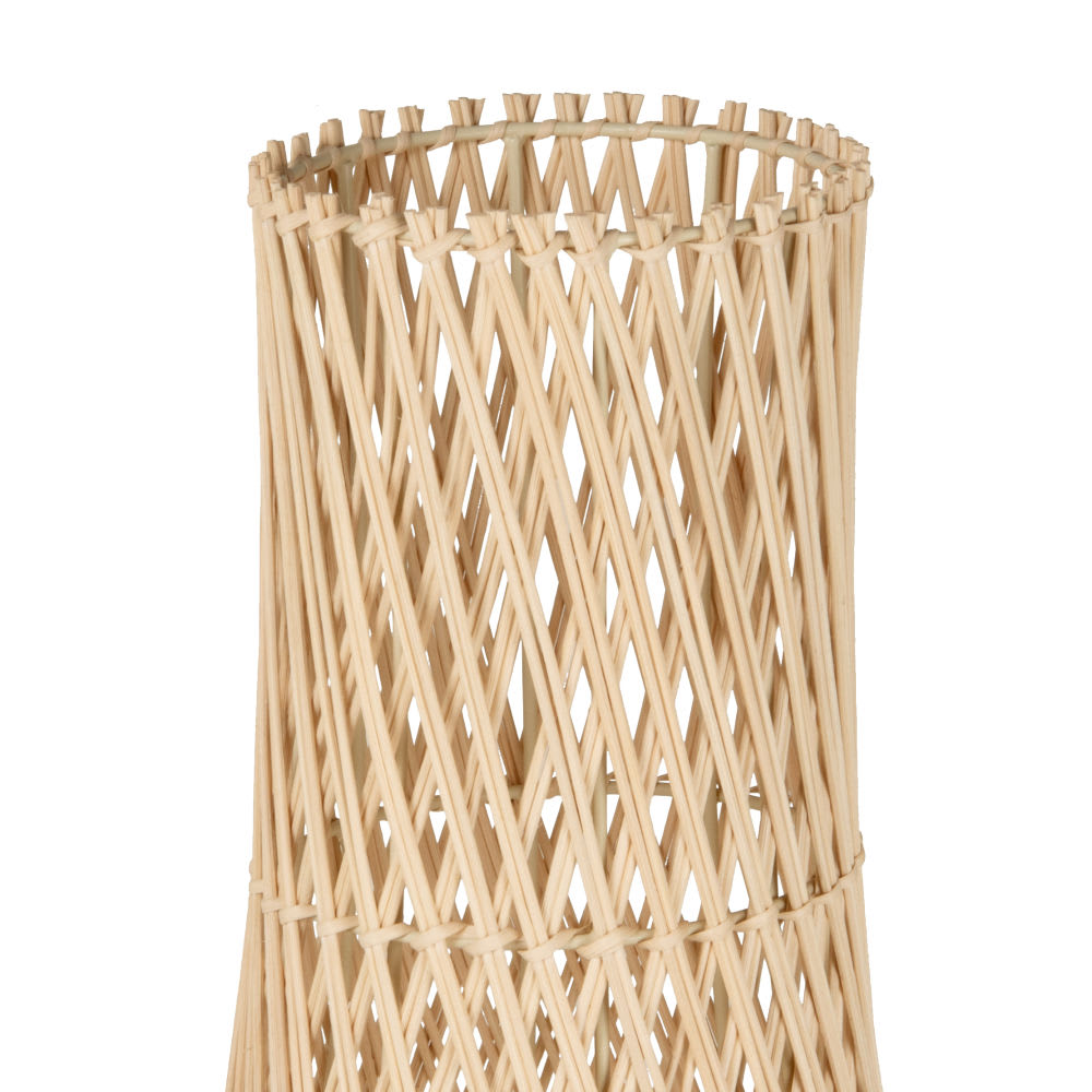 Lampadaire en rotin beige H100 - Maisons du Monde