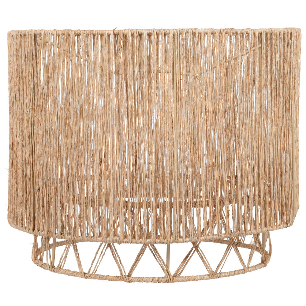 Lámpara de techo no electrificada de yute de 33 cm