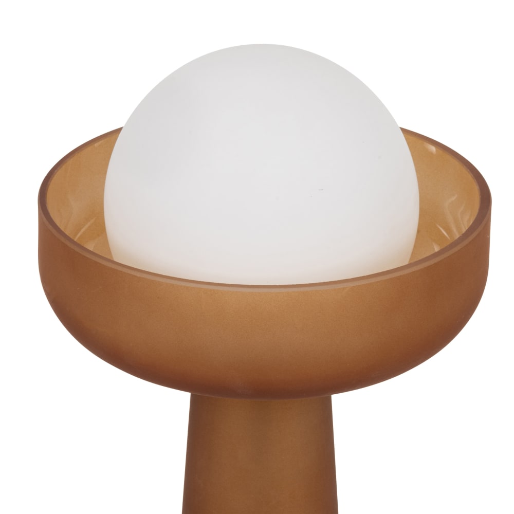 Lampe aus Glas, braun - Maisons Du Monde