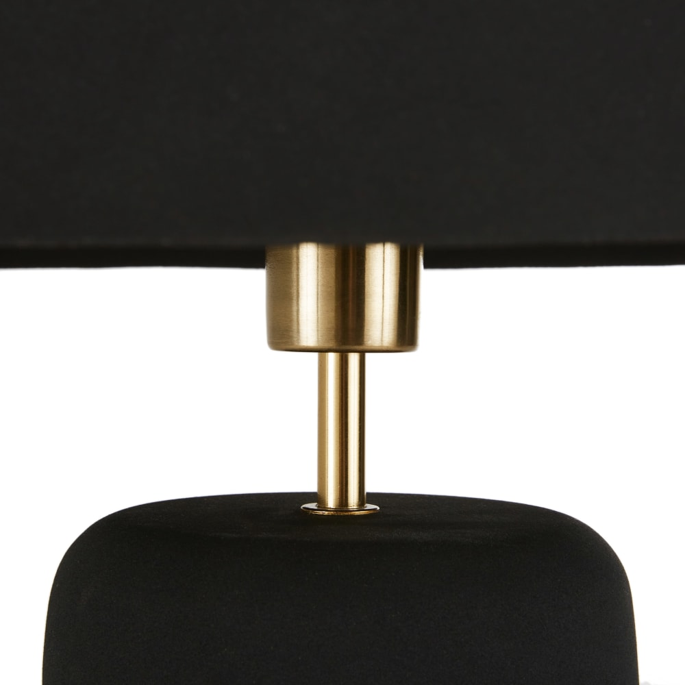 Lampe aus Metall, gold und schwarz - Maisons Du Monde
