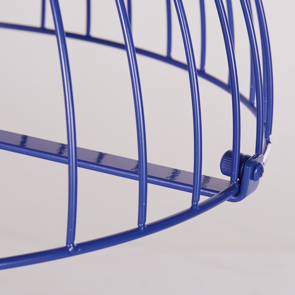 Lampe filaire extérieur champignon en métal bleu - Maisons du Monde