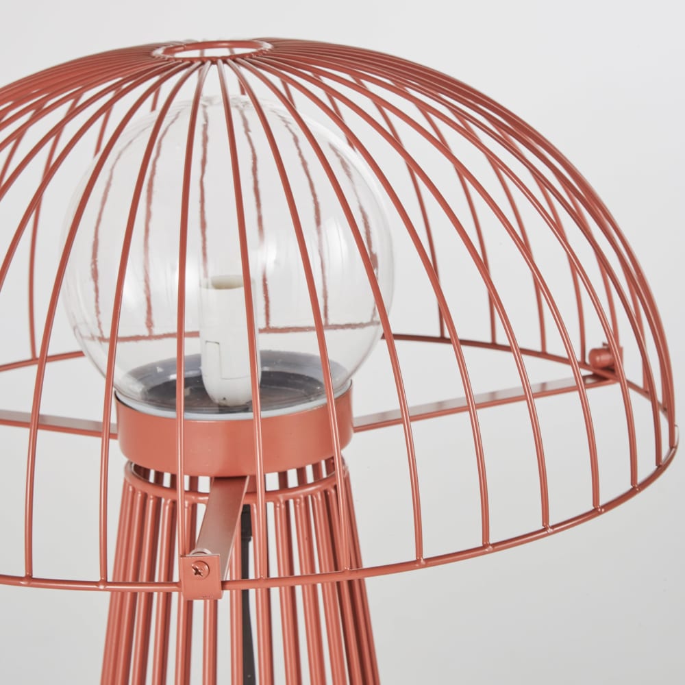 Lampe im Pilz-Design, terracotta - Maisons Du Monde