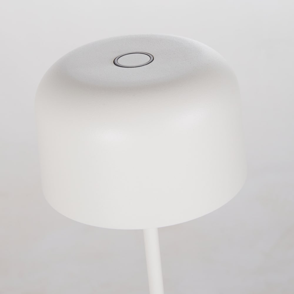 Lampe tactile extérieur sans fil blanche - Maisons du Monde