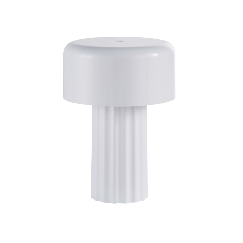 Lampe tactile extérieur sans fil blanche