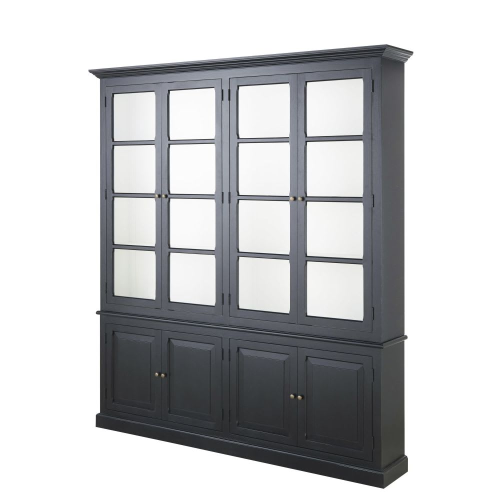 Libreria a 8 ante nera - Maisons du Monde