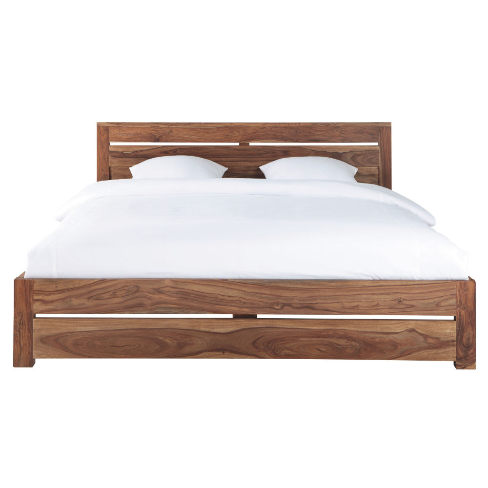 Lit en bois de sheesham massif 160x200 — Beyit