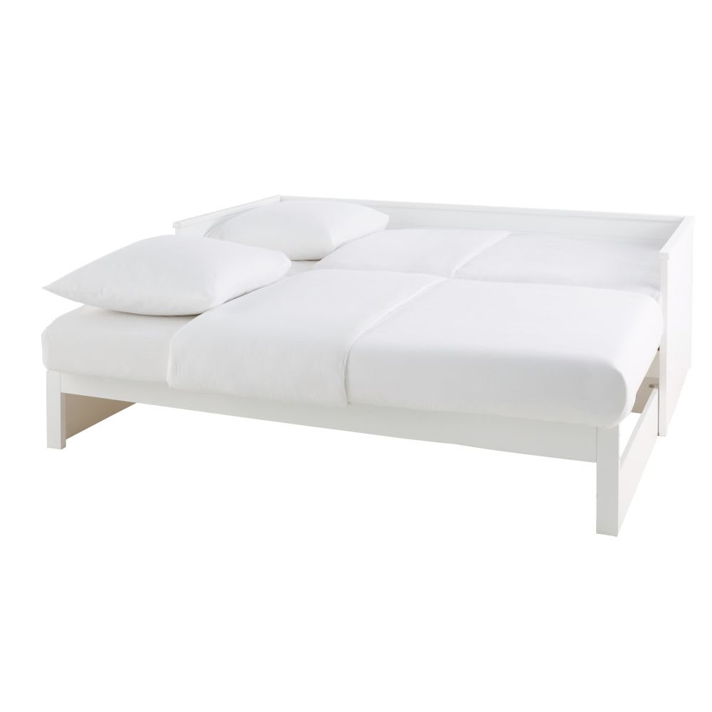 Lit extensible 90x190 blanc - Maisons du Monde
