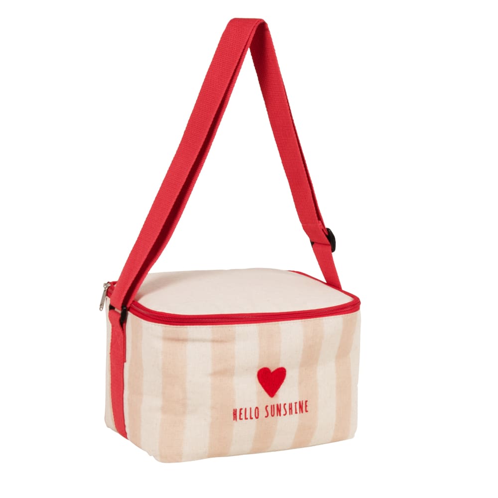 Lunchbag blanc et rose - Maisons du Monde