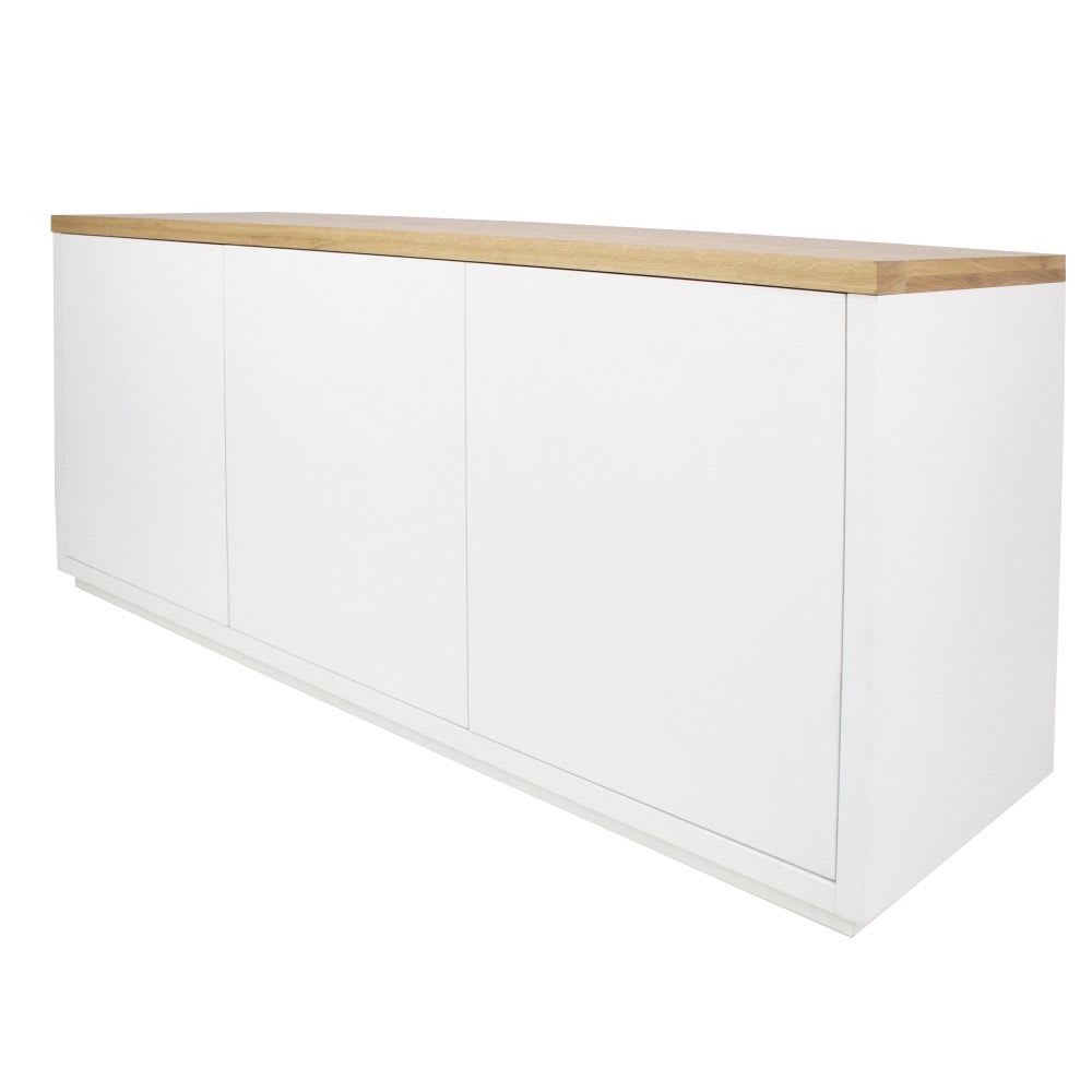 Madia bianca con 3 antes 175 cm - Maisons du Monde