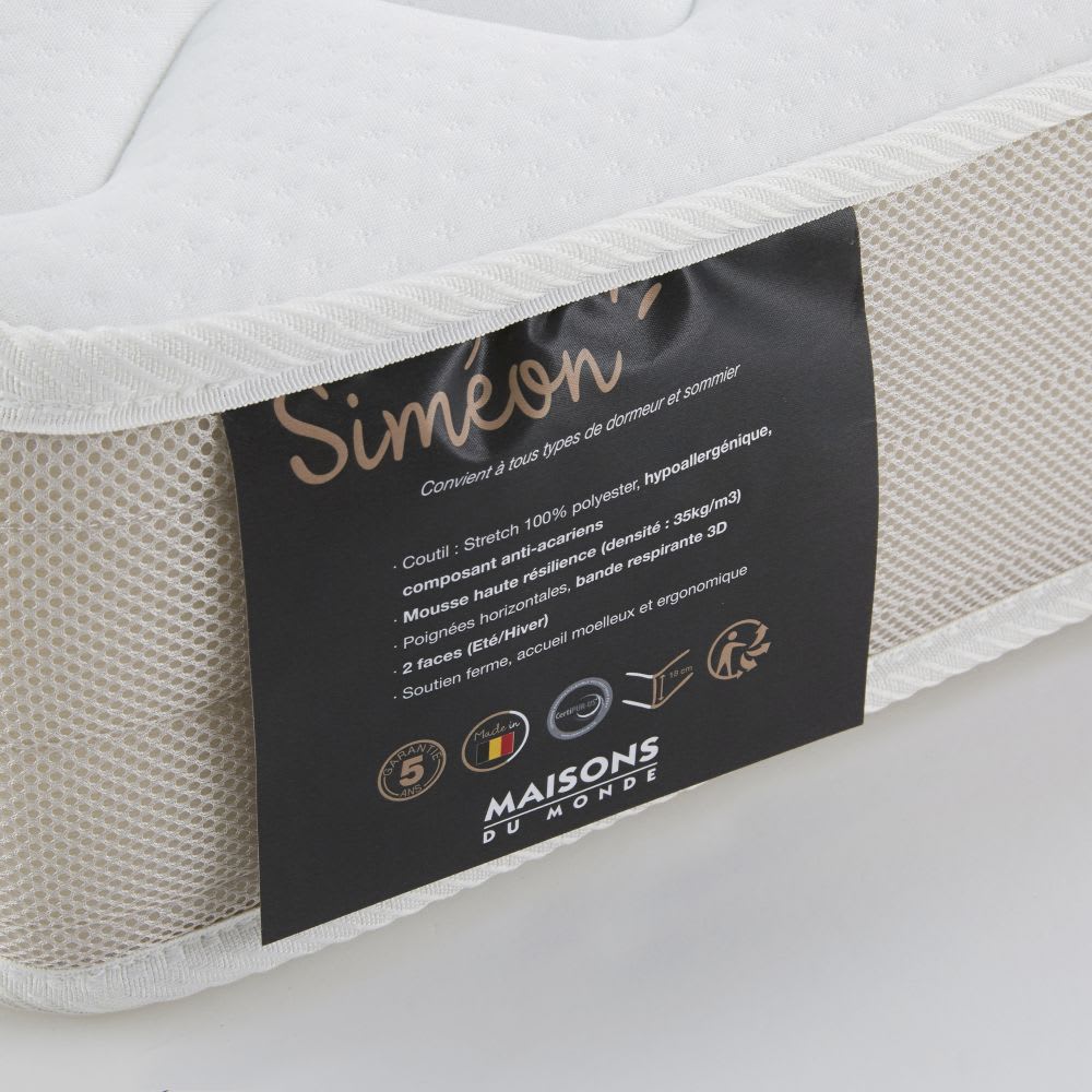 Matelas mousse confort HD 140x190 - Maisons du Monde