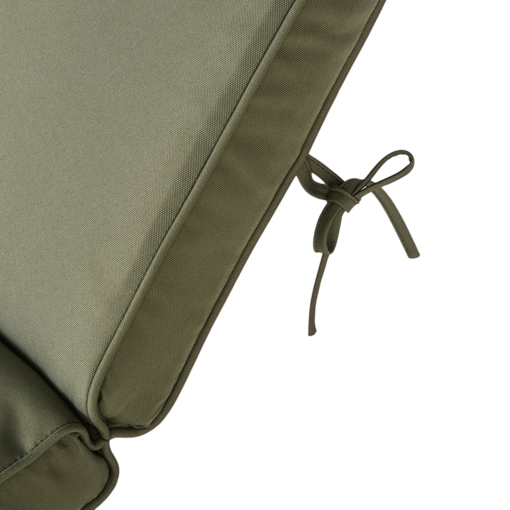 Matelas pour bain de soleil en polyester recyclé vert kaki - Maisons du Monde