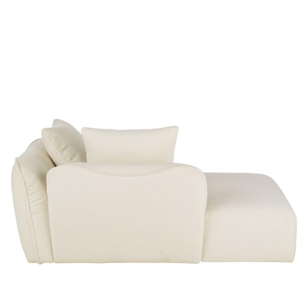 Méridienne Flake tissu blanc - Vue supplémentaire 2