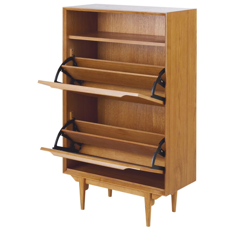 Meuble à chaussures vintage 2 casiers