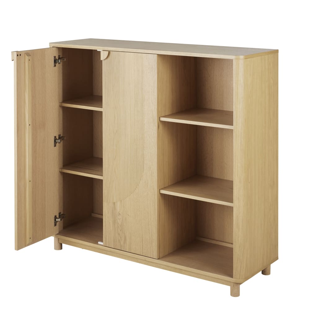 Meuble de rangement professionnel 2 portes 3 niches