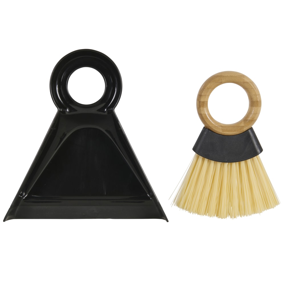 Mini pelle et balayette noires - Maisons du Monde