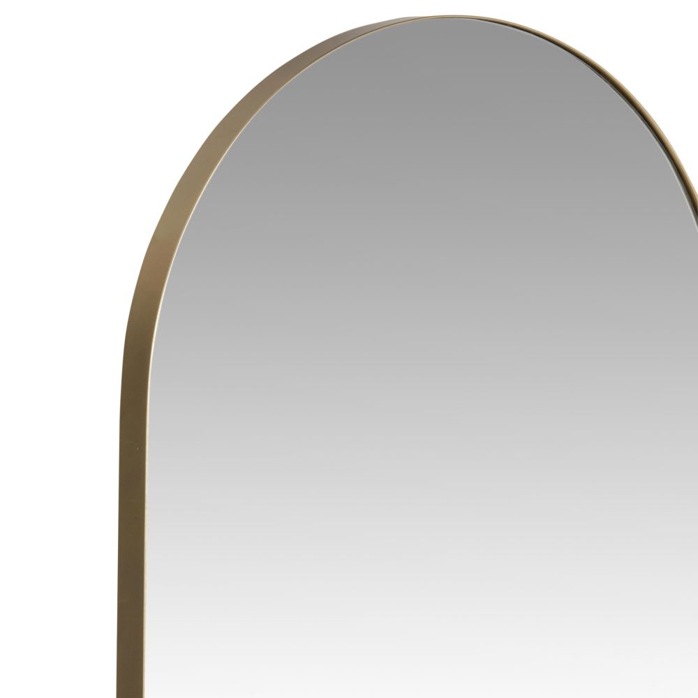 Miroir en aluminium doré, 40x120 cm — vue 4