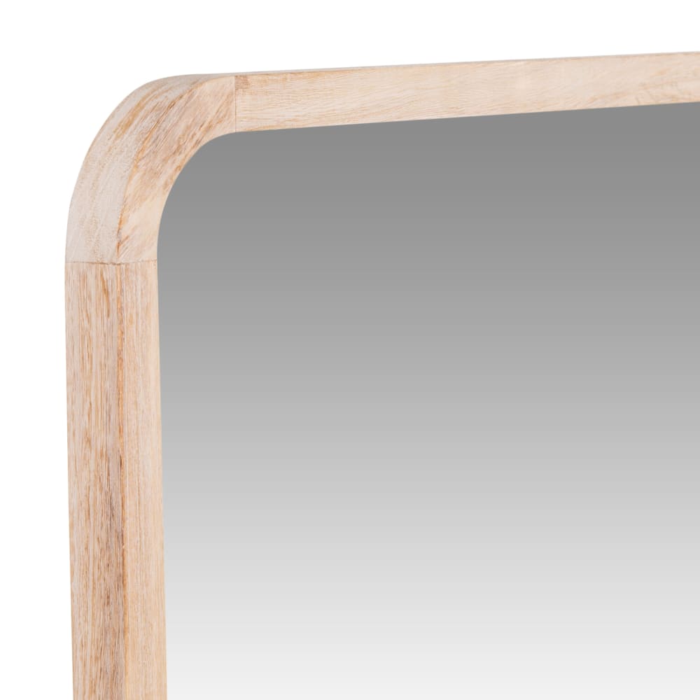 Miroir rectangulaire en bois de paulownia, 60x120 cm — vue 4