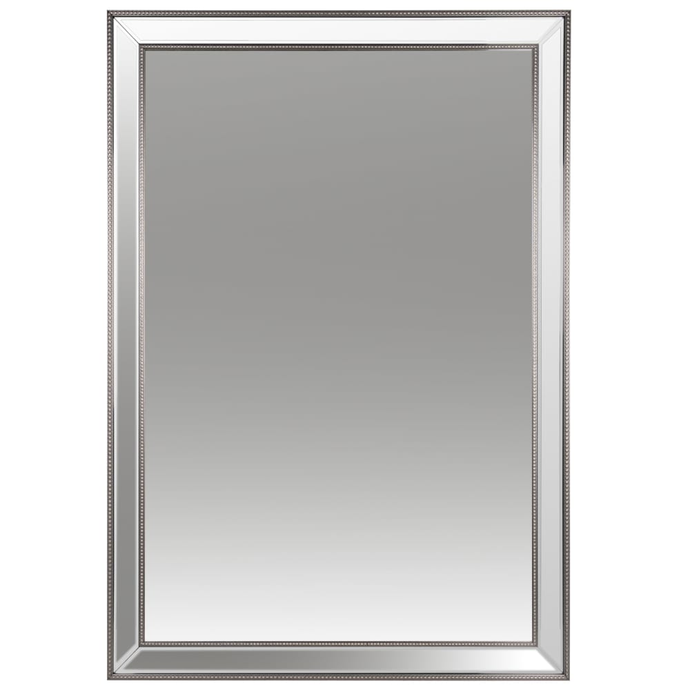 Miroir rectangulaire perlé, 70x101 cm