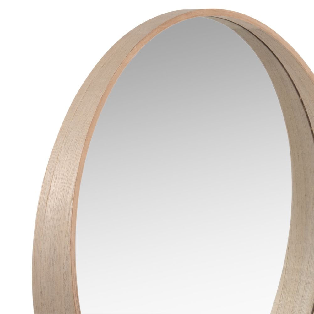 Miroir rond beige, Ø55 cm — vue 4