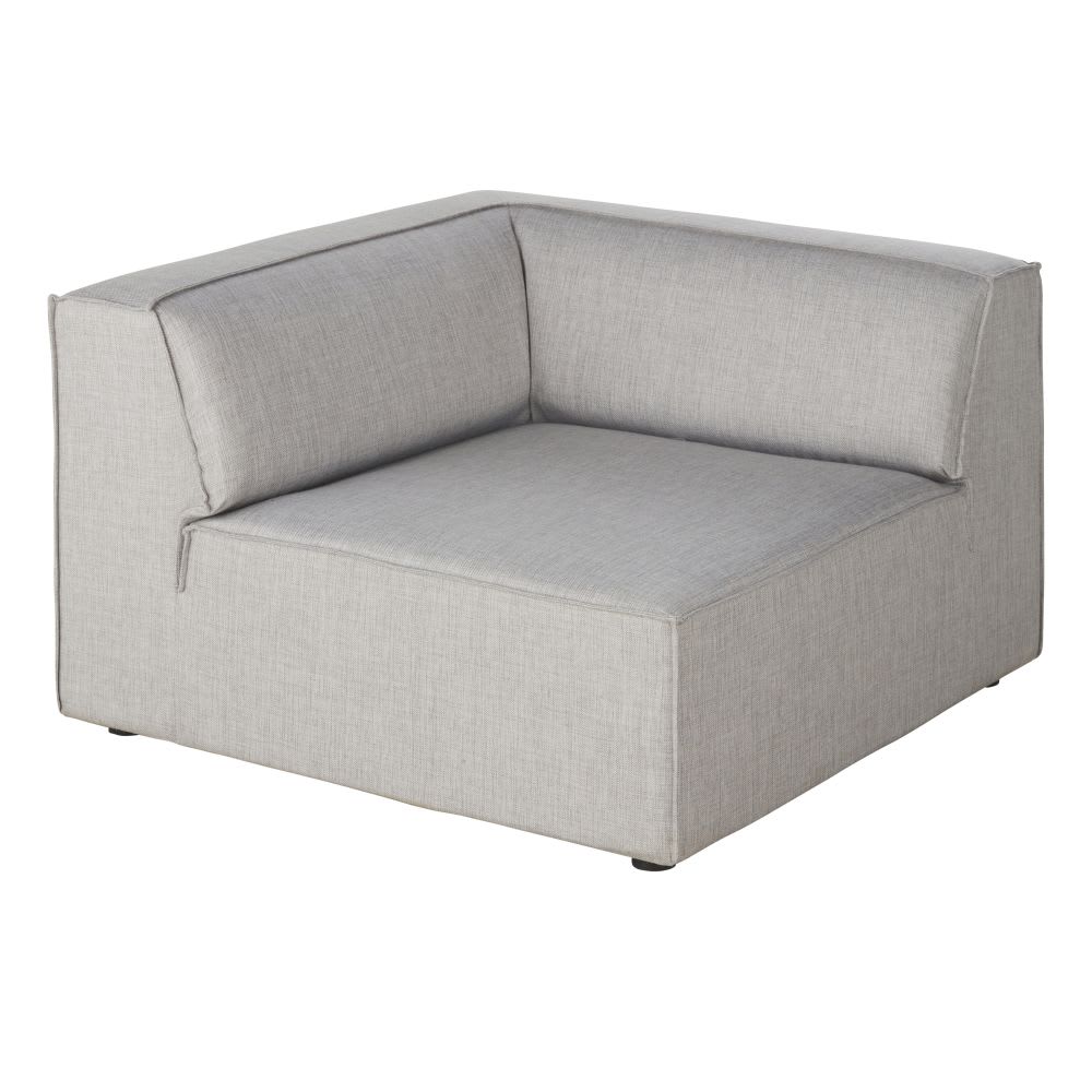 Modulare Eckelement für Sofa, grau - Maisons Du Monde
