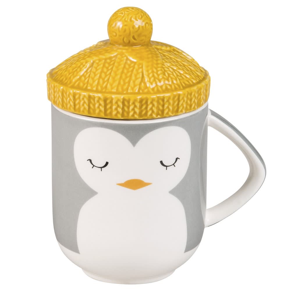 Mug chapeau pingouin en céramique Mug chapeau pingouin en céramique