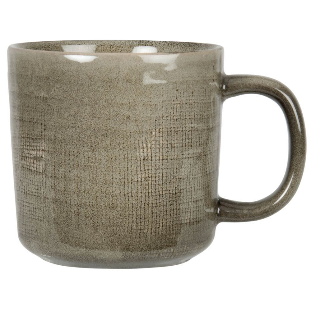Mug en céramique vert kaki